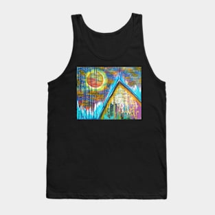 Mountain Home for the Heart: Inner Power Painting Tank Top